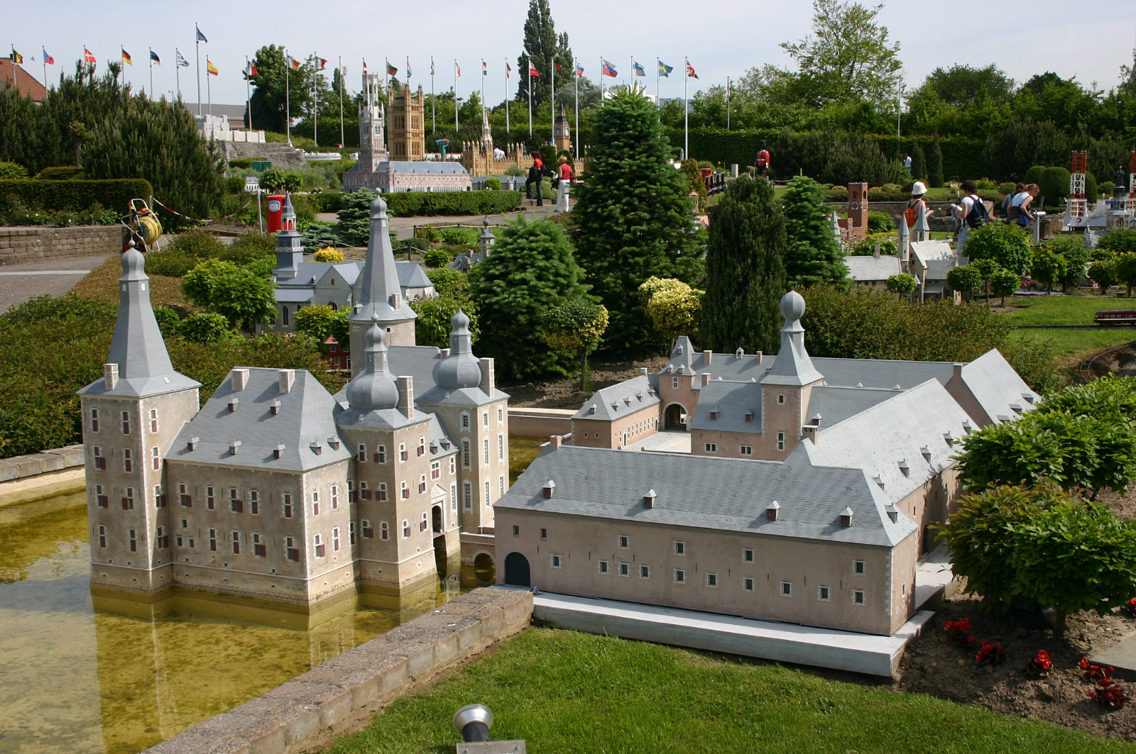 Hoensbroek Castle, Netherlands (Mini-Europe park, Brussels)